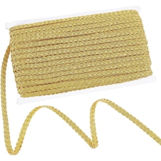 Gold Braided Trims and Ribbons for Crafts Sewing and DIY Projects