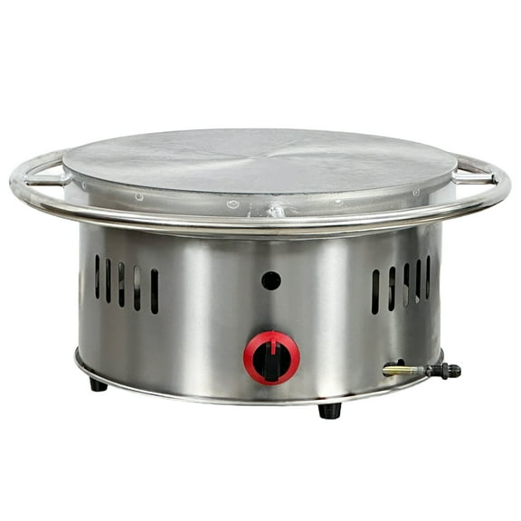 17.5 in. Commercial Pancake Machine, Crepes Machine, Natural Gas Propane Flapjack