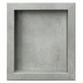 17.5 in. x 15.5 in. Vinyl Waterproof Shower Niche Insert in Frost