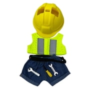 Construction Worker Outfit for 17.5cm Collectable Dolls   Dress for the Job