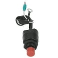 17.5cm Outboard Engine Flameout Switch Marine Boat Emergency Cut Off