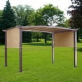 thumbnail image 1 of 17*6.5 Feet Anti UV Protective Patio Pergola Canopy Replacement Cover Outdoor Garden Yard Sun Shelter Beach Tent, 1 of 4
