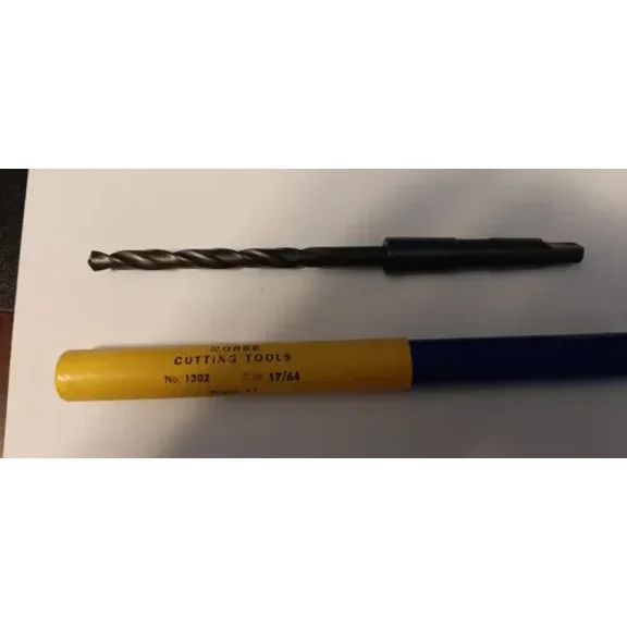 17/64" Hss # 1 Morse Taper Shank Drill