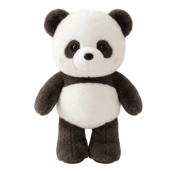 17.7" Cute Panda Plush Stuffed Animal Soft Doll Figurine Gift for Girls Boys, Adorable Red Panda Plush Decor for Easter Gifts, Valentines Day Gifts, Travel Companion, A