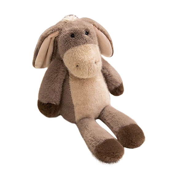 17.7" Donkey Stuffed Animal Plush Toy,Big Large Jumbo Soft Toys,Cute Huge Size Fluffy Plushy Plushie,Gifts for Woman Man(Khaki)