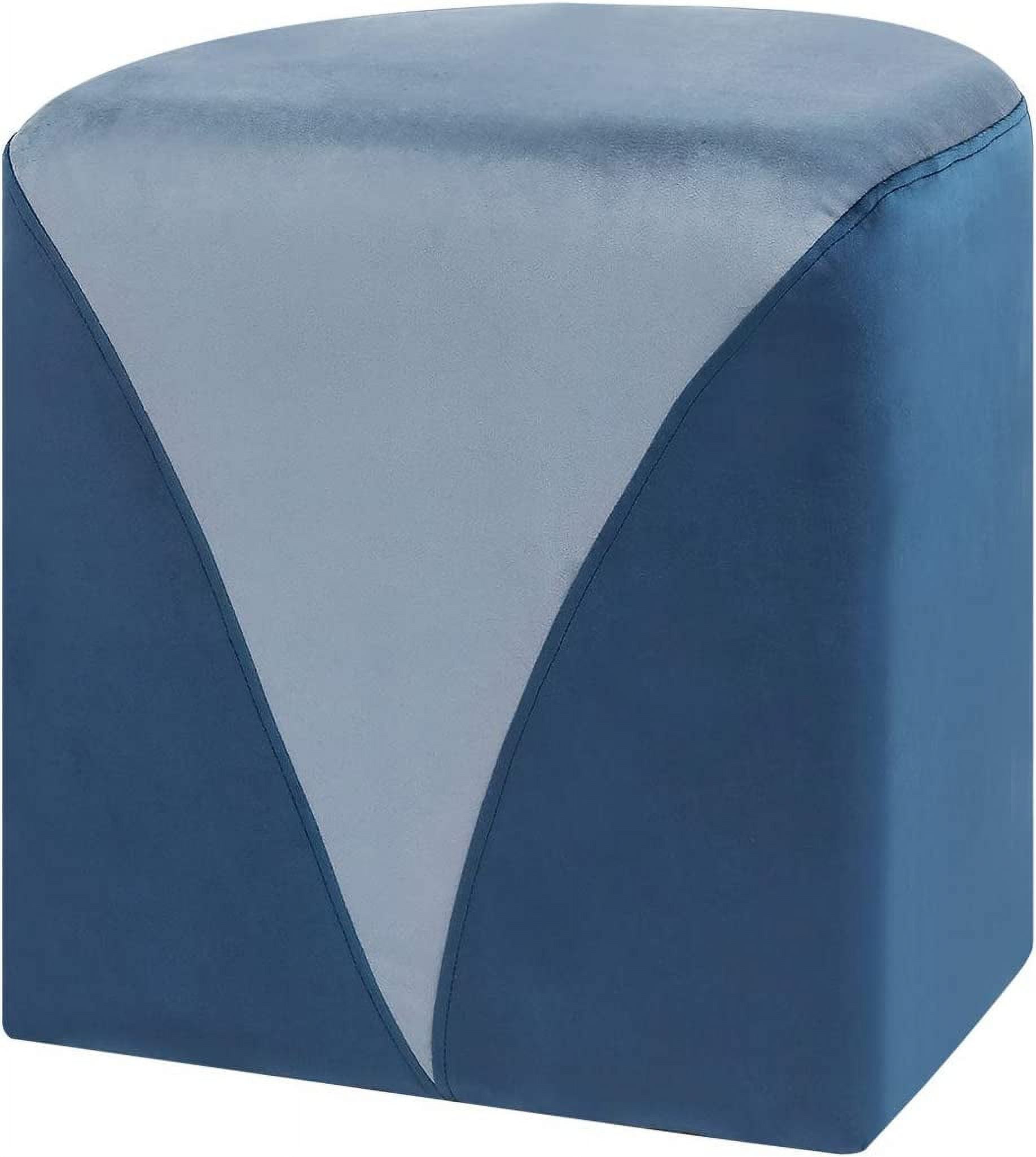17.7 Height Vanity Stool Ottoman- Small Ottoman Footrest Stool Chair ...