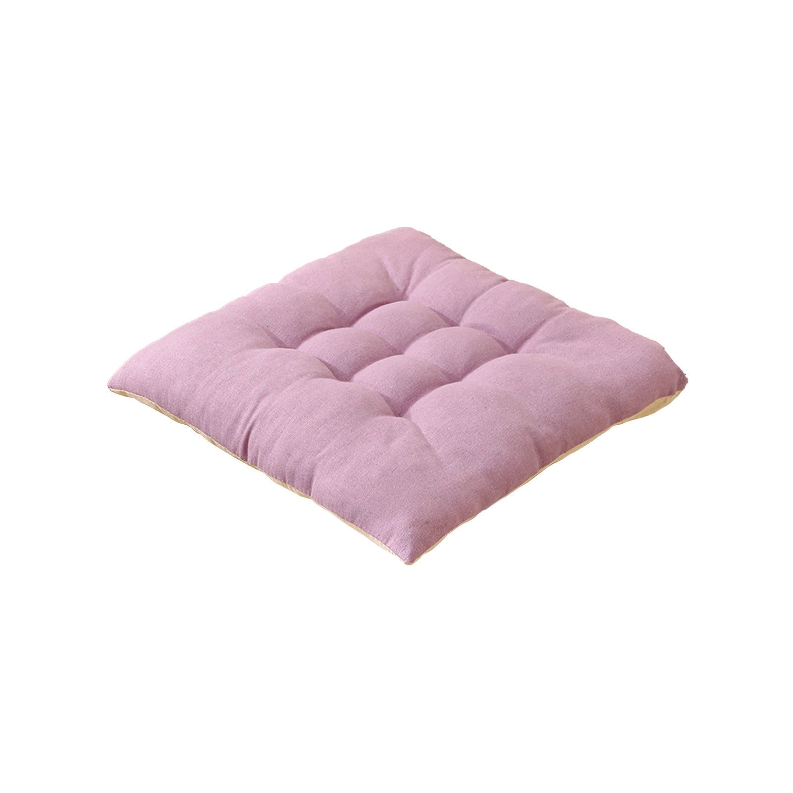 17.7-Inch Outdoor Chair Cushion with Removable Washable Cover, Purple ...