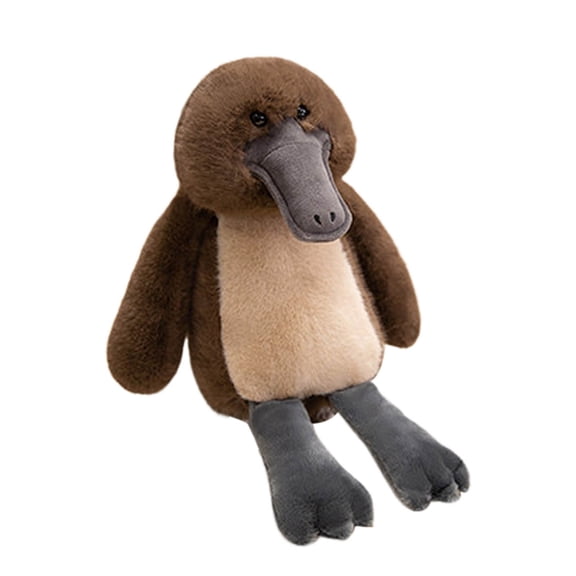 17.7" Platypus Stuffed Animal Plush Toy,Big Large Jumbo Soft Toys,Cute Huge Size Fluffy Plushy Plushie,Gifts for Woman Man(Brown)