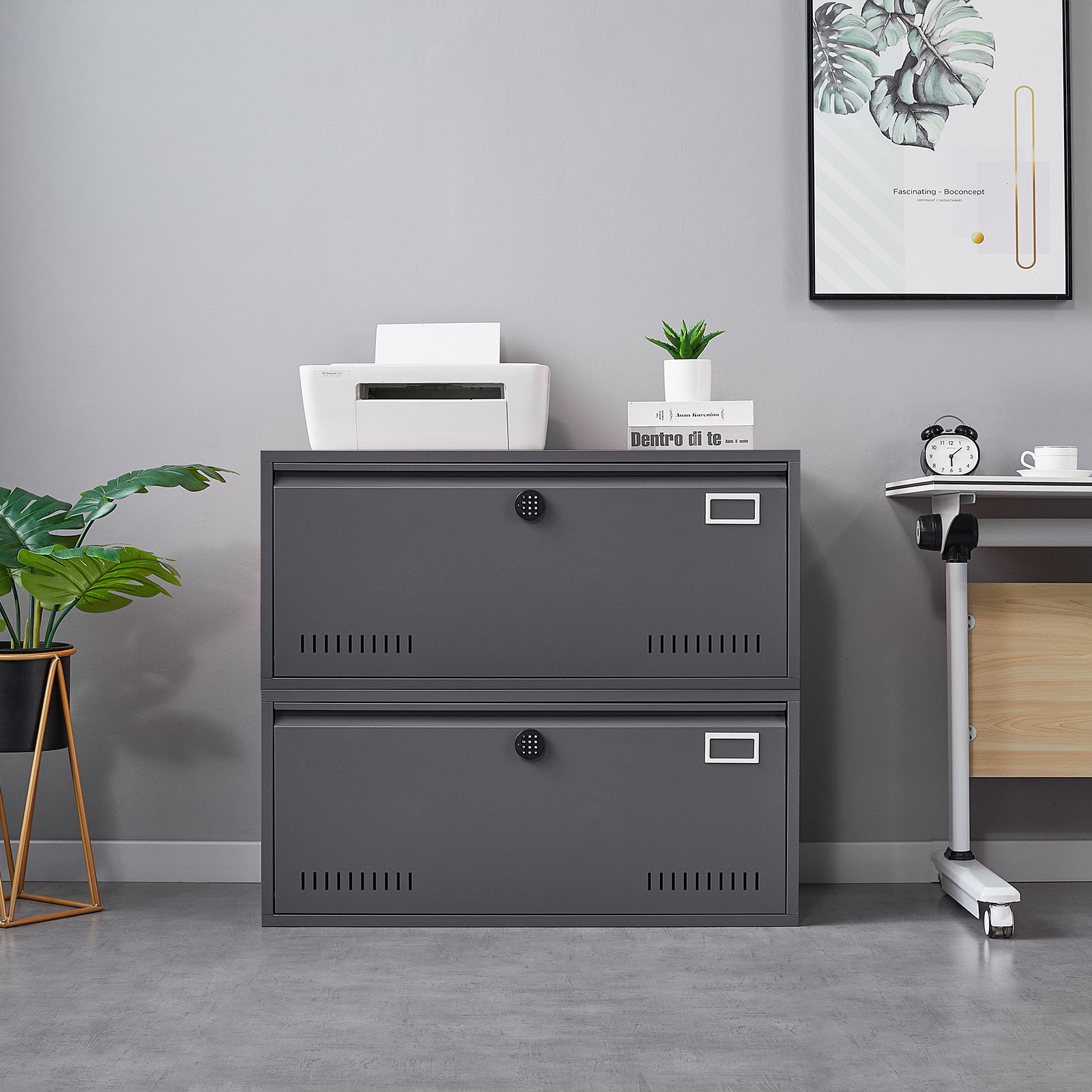 17.7"W Drawer Vertical File Lateral Filing with