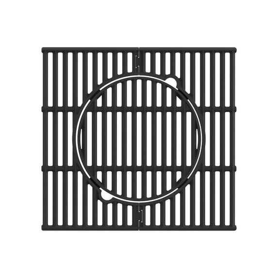 Monument Grills 17.7 in. x 19 in. Multifunctional Porcelain Cast Iron Grids