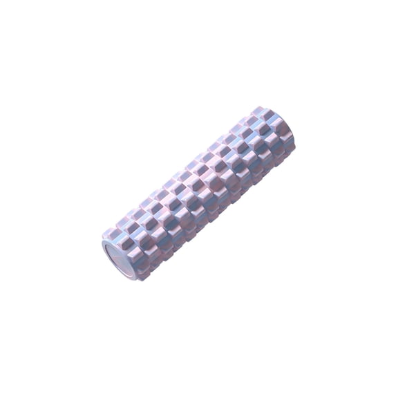 17.72-Inch Textured EVA Foam Roller, Solid High-Density Exercise Massage Roller for Warm-Up, Mobility and Post-Workout Use, Multicolor