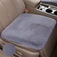 thumbnail image 1 of 17.72" Plush Car Seat Cushion, Soft Warm Faux Fur Winter Seat Cover, Vehicle Car Front and Back Seat Protector Pad, Car Accessories for Home and Office Chair(Gray), 1 of 5