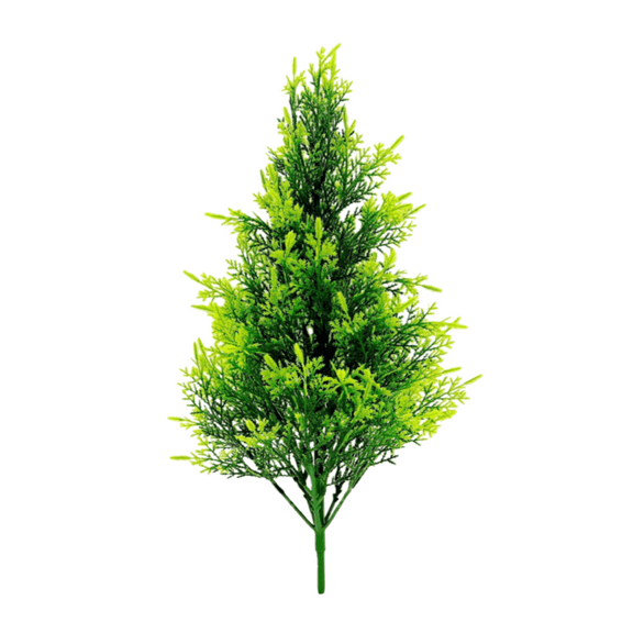 17.72Inch Artificial Fall Pine Trees Small Fake Plants, Table Top Christmas Tree Ornaments, for Home Desk Room Office Farmhouse Outdoor Decorations