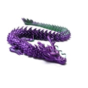 17.7inch 3D Printed Dragon Model,Flexible Executive Desk Animals Toy Statue,Chinese drgon,Movable Joints,Home Office Decor,Interesting Toys for Autism/ADHD,Festival Gifts toco,Fidget Toys PUG