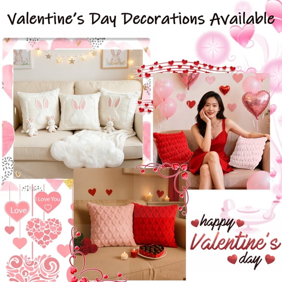 17.7x17.7 in Easter Decorative Pillow with Rabbits Patterns Soft Fabric and Hidden Zipper for Sofa Couch Home Decor Spring Holiday Cushion for Living Room and Bed Styling, Lazyguy, Beige