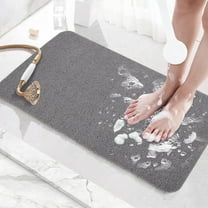 17.7x30 Inch Shower Mat, Non Slip Bathtub Mat, Fast Drying Bath Tub Mats, Foot Scrubber Mat, Anti Slip Mat for Tub, Floor,Bathroom, Home, Kitchen, Hotel