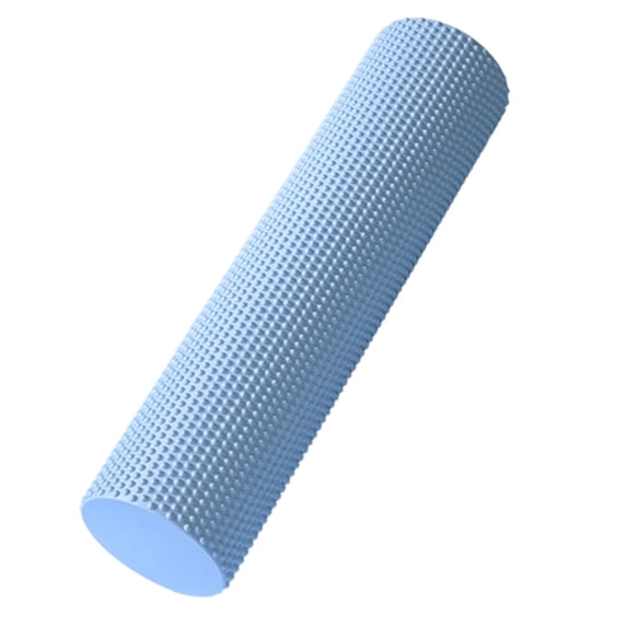 17.8 Inch EVA Foam Roller for Deep Muscle Recovery and Full Body Massage Blue