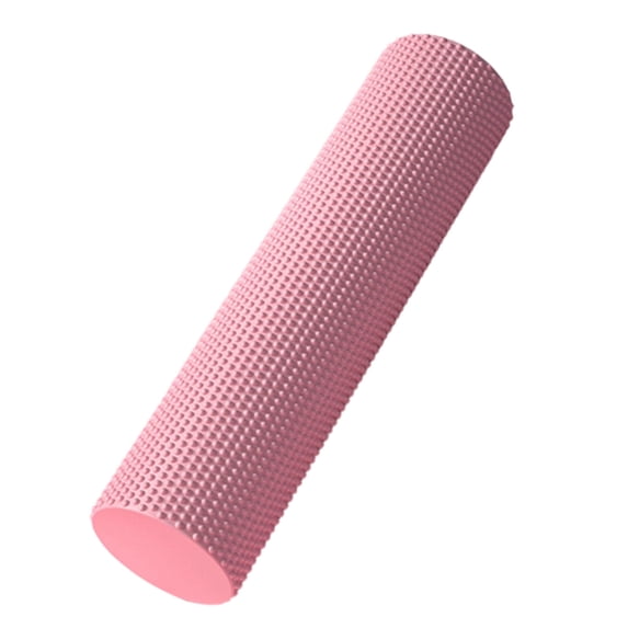 17.8 Inch EVA Foam Roller for Deep Muscle Recovery and Full Body Massage Pink