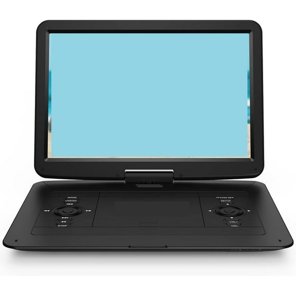 17.9" Portable DVD Player with 15.6" HD Swivel Screen ,Latest USB 3.0 Tech