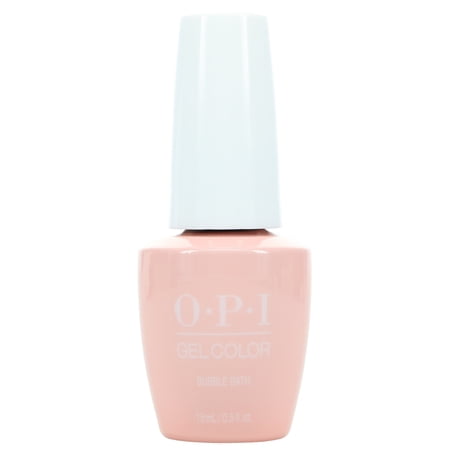 ($17.99 Value) OPI GelColor Gel Nail Polish, Bubble Bath, 0.5 Fl Oz