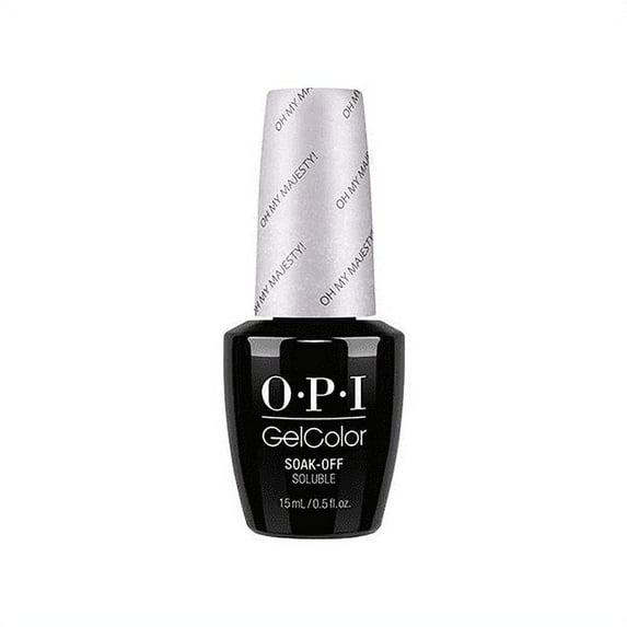 ($17.99 Value) OPI GelColor Gel Nail Polish, Oh My Majesty!, 0.5 Fl Oz