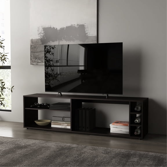 17.9H x 63W Dimensions - Fit 50 - 59 Inch Screens - Main Living Environment - Ample Space for Decor