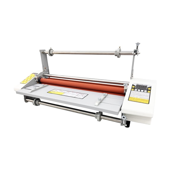 17" A2 Hot & Cold Roll Digital Display Single/Double Side Laminating Machine with Stepless Clutch