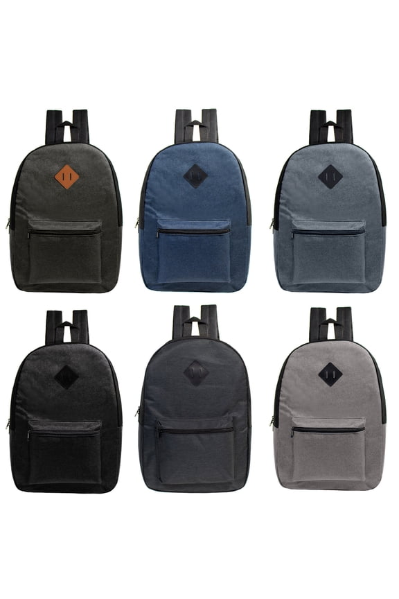 17" Backpack Diamond Patch Case Pack 24