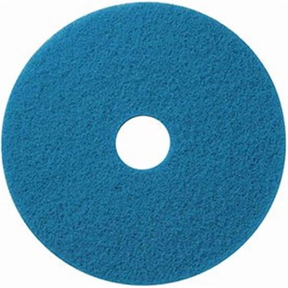 Americo Manufacturing 261881BL 17 in. Blue Scrubbing Pad - 5 Per Case