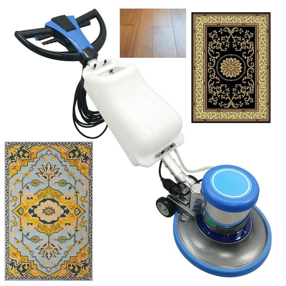 17" Carpet Floor Cleaning Polishing Brushing Machine Commercial Home Multifunction
