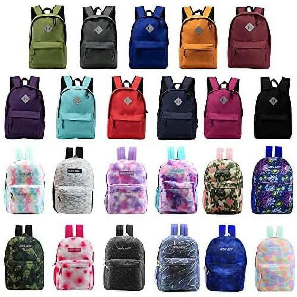 17" Classic School Backpacks For Kids Backpacks In Bulk For
