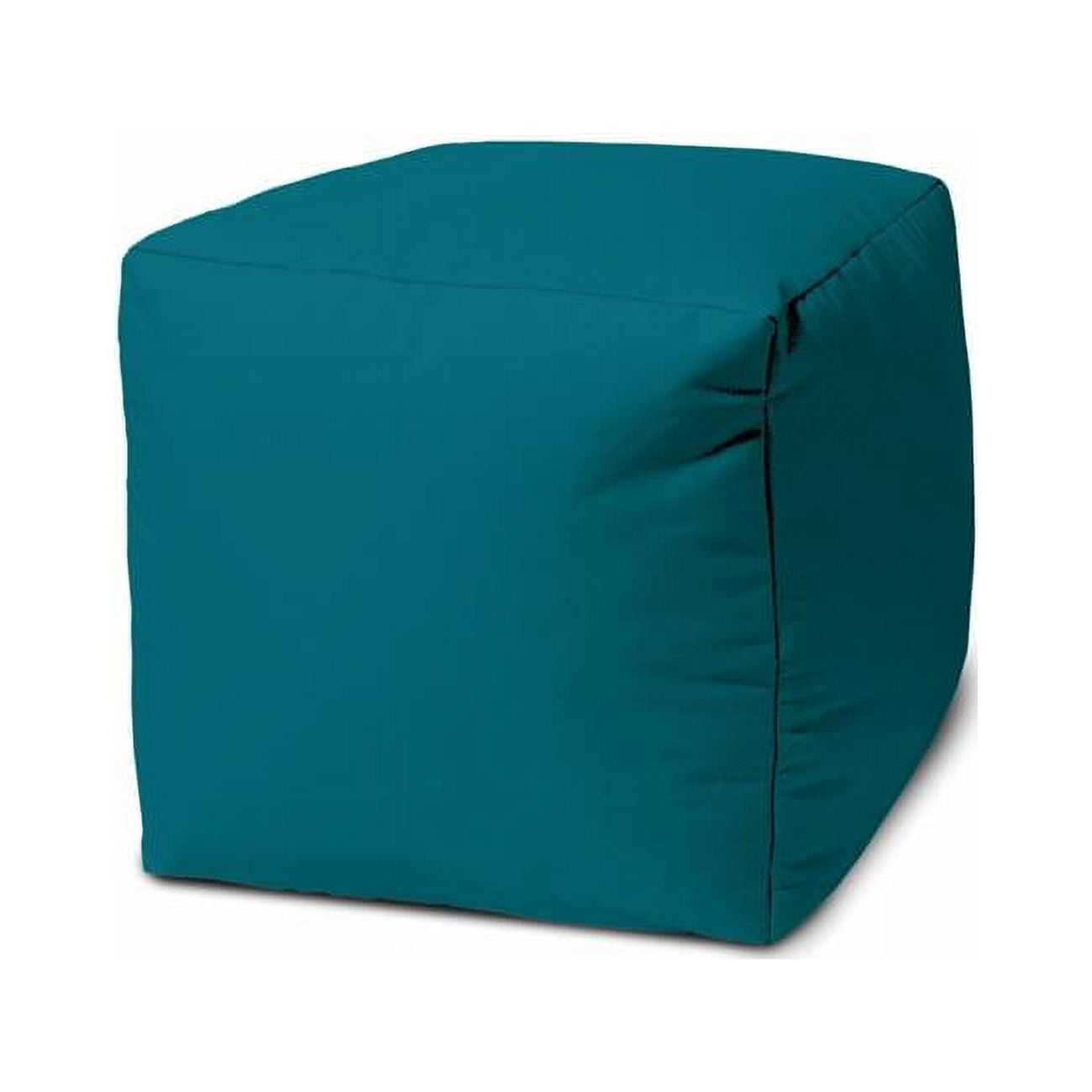 Dark 2024 teal pouf