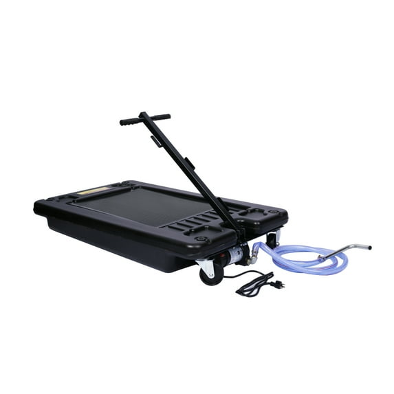 17 GALLON LOW PROFILE OIL DRAIN, with electric pump