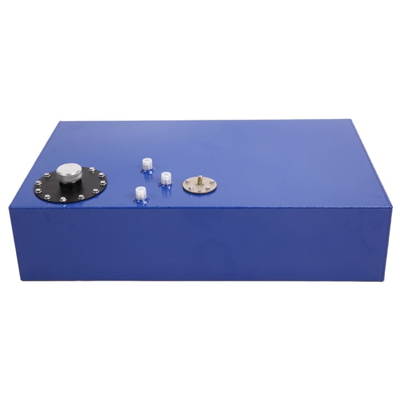17 Gallon 70L Universal Aluminum Fuel Tank Oil Level Sensor Blue