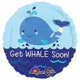 thumbnail image 1 of 17" Get Whale Soon HeXL Foil Balloon (Each), 1 of 1