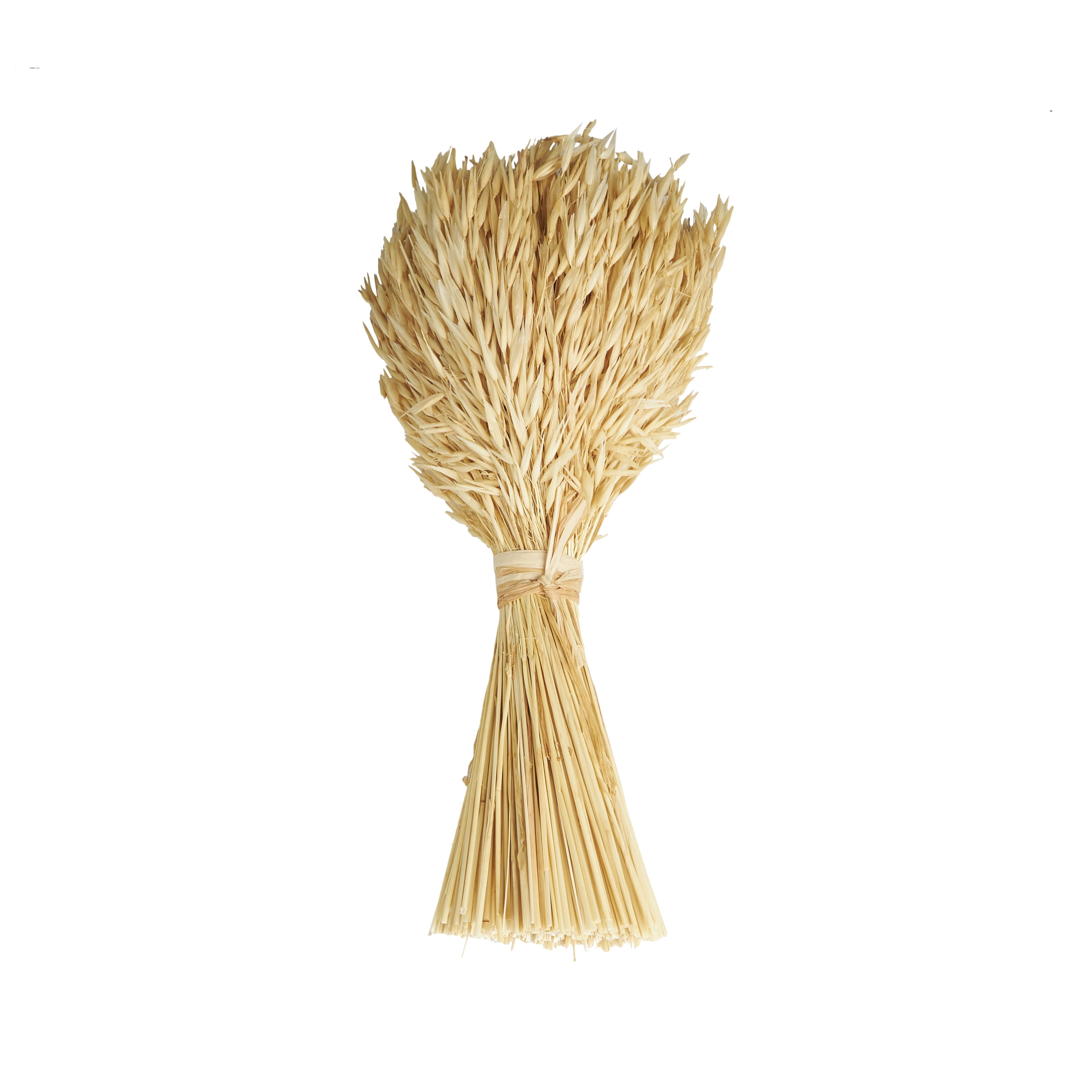 17" Handmade Wheat Stalk Bundle Dried Plant Natural Foliage Grass Bouquet, by DecMode