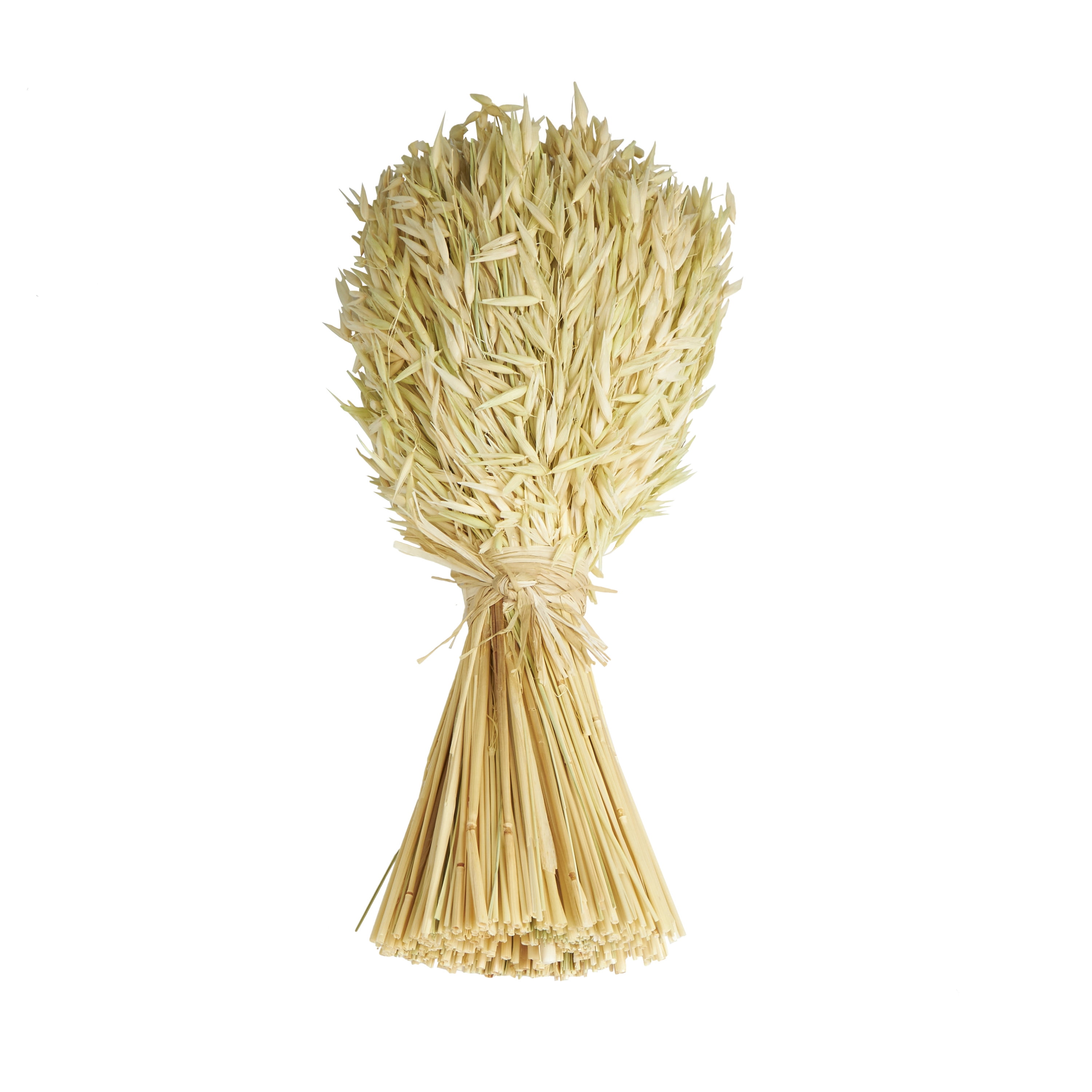 17" Handmade Wheat Stalk Bundle Dried Plant Natural Foliage Grass Bouquet, by DecMode