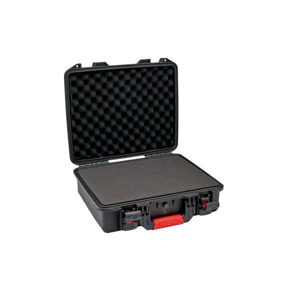 17" Hard case with cubed foam inside for laptop etc - DGCASE@50-02 | int: 15.35 x 10.43 x 5.13 in
