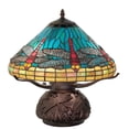 thumbnail image 1 of 17" High Tiffany Dragonfly Table Lamp, 1 of 2
