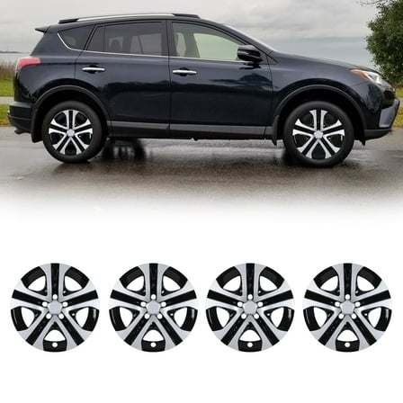 17" Hubcaps Wheel Rims for 2014-2020 NISSAN ROGUE Cover Compatible with Steel Wheels Set of 4