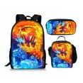 thumbnail image 1 of 17 In Game Backpack Set 3pcs Laptop Backpack Travel Bag Backpack Travel Hiking Daypack, 1 of 5