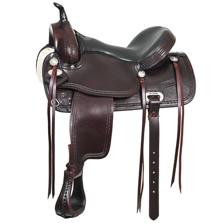 17 In Western Horse Treeless Saddle American Leather Trail Pleasure