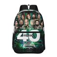 thumbnail image 1 of 17 In Wres-Tler W-W,E Backpack with Front Pocket Large Capacity Travel Bookbag Travel Laptop Bag for Men Women, 1 of 8