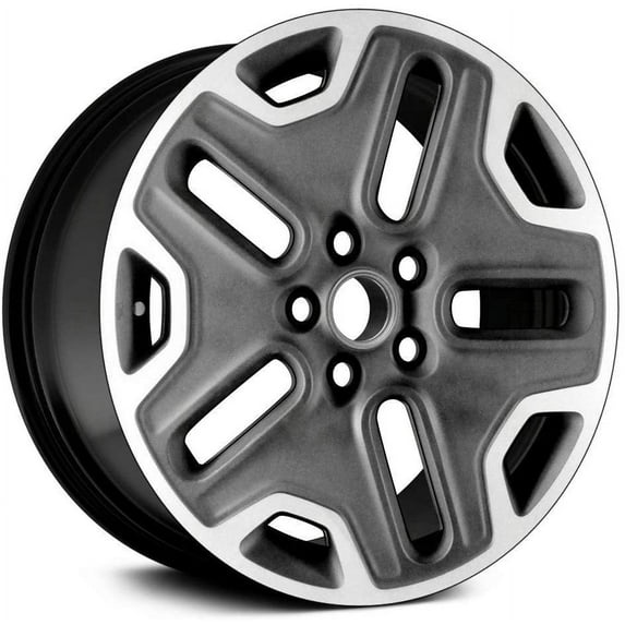 17 Inch Aluminum OEM Take-Off Wheel Rim For Jeep Renegade 2015-2017 5-110mm 5 Spokes