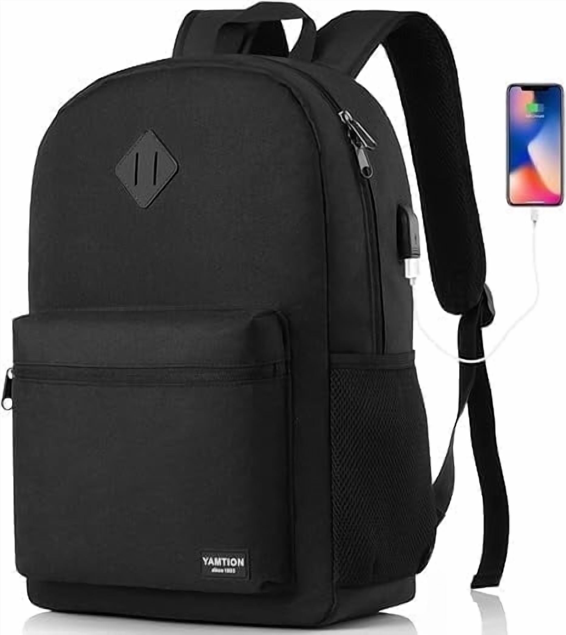 17 Inch Backpack for School Business Travel,Computer Bookbag Schoolbag for Work College Teen Men Boy Girl Women