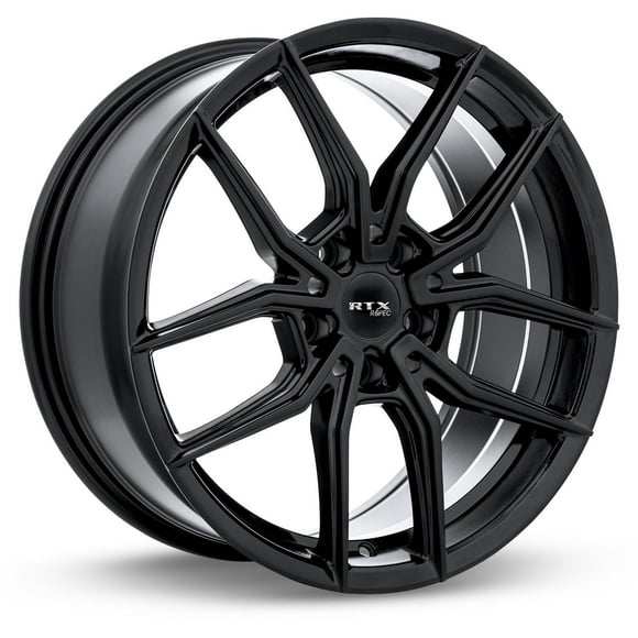 17 Inch Black Alloy Wheel Rim for Jeep Compass Patriot, RTX 82719 17x7.5 5x114.3
