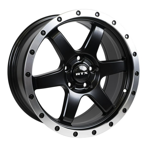 17 Inch Black Alloy Wheel Rim for Jeep Compass Patriot, RTX 83014 17x8 5x114.3 5