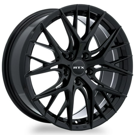 17 Inch Black Alloy Wheel Rim for Jeep TJ, RTX 83038 17x7.5 5x114.3 5Lug