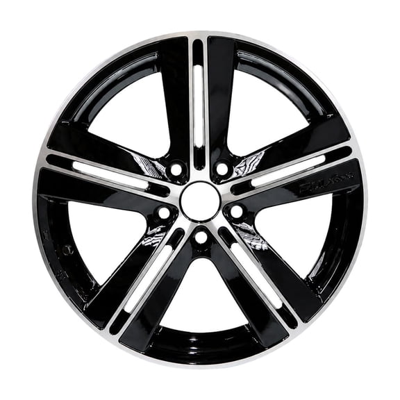 17 inch Black Machined Alloy Wheel Rim 5x114.3 for Mazda RX-7 JQPC