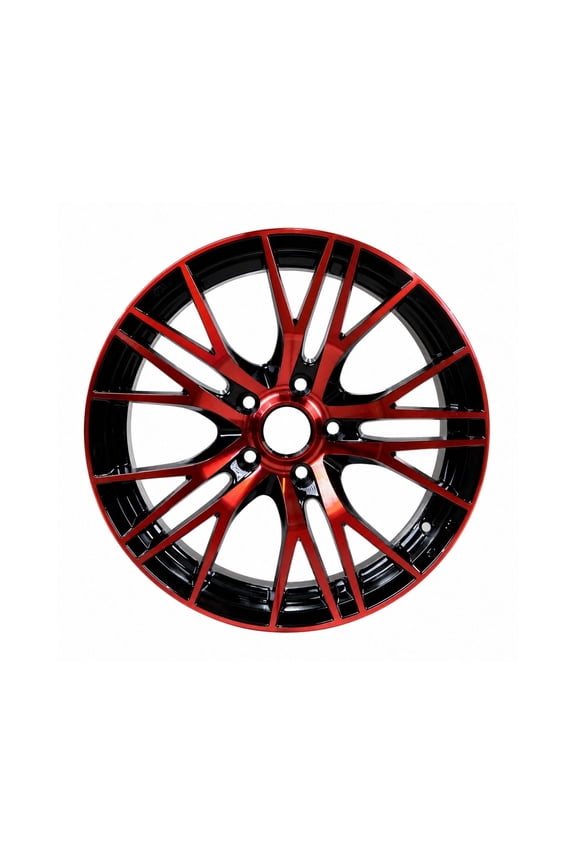 17 Inch Black Machined Red Alloy Wheel for Honda CR-Z 5 Lug VOMQ